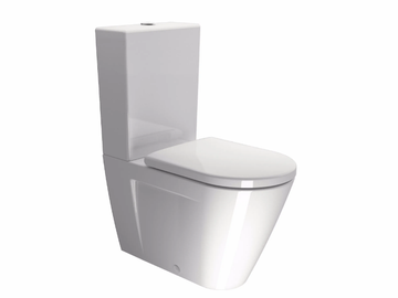 NORM 68 - Close coupled ceramic toilet by GSI ceramica - view 2